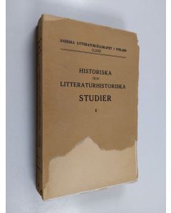 käytetty kirja Historiska och litteraturhistoriska studier 1
