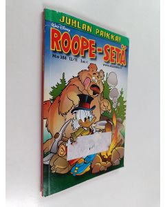 Kirjailijan Walt Disney käytetty kirja Roope-setä 12/2011