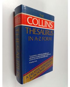 käytetty kirja The Collins thesaurus : in A to Z form
