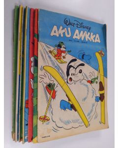 Kirjailijan Walt Disney käytetty teos Aku Ankka nrot 6, 8-9, 13, 17, 20, 30-31 ja 33/1983