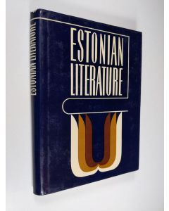 Kirjailijan Endel Nirk käytetty kirja Estonian literature : historical survey with bibliographical appendix