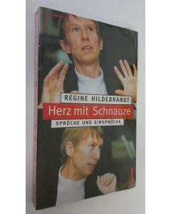 Kirjailijan Regine Hildebrandt käytetty kirja Herz mit Schnauze : spruche und einspruche (UUSI)