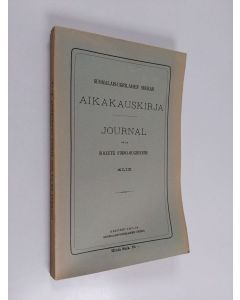 käytetty kirja Suomalais-ugrilaisen seuran aikakauskirja XLIX