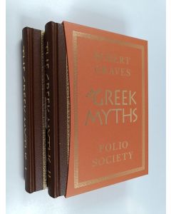 Kirjailijan Robert Graves käytetty kirja The Greek Myths 1-2 (kotelossa)