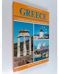 Kirjailijan E. Karpodini-Dimitriadi käytetty kirja Greece : a traveller´s guide to the sites, monuments and history