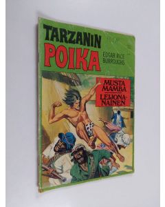 Kirjailijan Edgar Rice Burroughs käytetty teos Tarzanin poika n:o 2/1976
