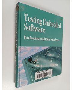 Kirjailijan Bart Broekman käytetty kirja Testing embedded software