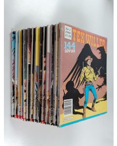 käytetty kirja Tex Willer vuosikerta 1990 (puuttuu nrot 12 ja 15)