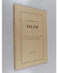 Kirjailijan Saydam Akpinar käytetty teos An introduction to Islam