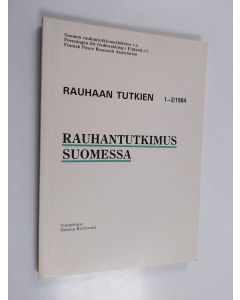 käytetty kirja Rauhantutkimus Suomessa 1-2/1984