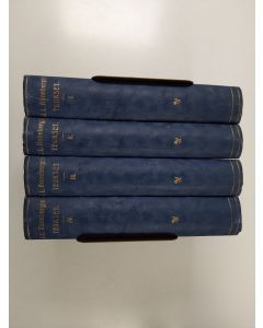 Kirjailijan Johan Ludvig Runeberg käytetty kirja Teokset 1-4