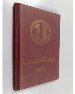 käytetty kirja TUL:n vuosikirja 1933