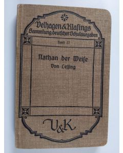 Kirjailijan G. E. Lessing käytetty kirja Nathan der Weise