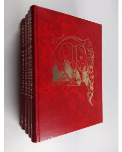 Kirjailijan Arthur S. Maxwell käytetty kirja Ikuisia kertomuksia : Uusi testamentti 1-4 (kymmenosaisen kirjasarjan osat 7-10)