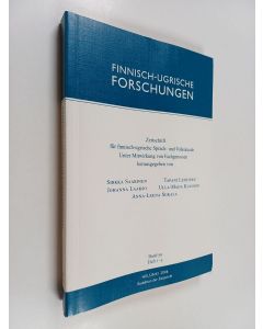 käytetty kirja Zeitschrift für finnish-ugrische Sprach- und Volkskunde Unter Mitwirkung von Fachgenossen herausgegben