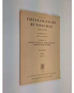 Kirjailijan Knud.E Logstrup käytetty teos Theologische Rundschau