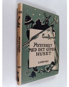 Kirjailijan Enid Blyton käytetty kirja Mysteriet med det gömda huset