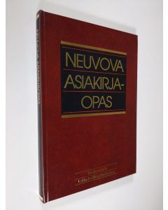 Kirjailijan Antti Riihimäki käytetty kirja Neuvova asiakirjaopas