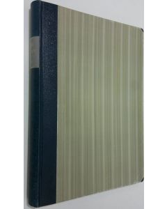 käytetty kirja Arkitektur 1-12/1962 + notisavdelning 1-12 : the swedish review of architecture