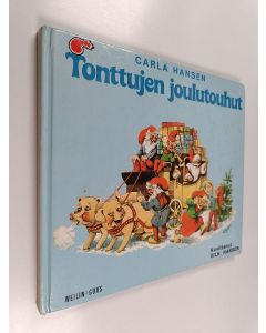 Kirjailijan Carla Hansen käytetty kirja Tonttujen joulutouhut