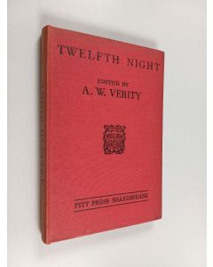 Kirjailijan William Shakespeare käytetty kirja Twelfth Night, Or, What You Will - A Comedy