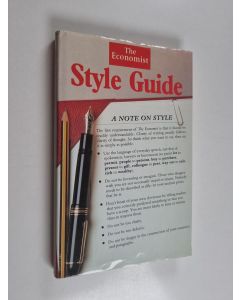 käytetty kirja The Economist Style Guide