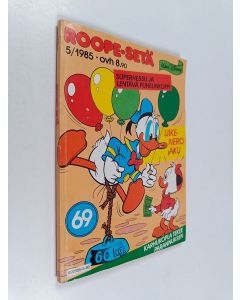 Kirjailijan Walt Disney käytetty kirja Roope-setä 5/1985