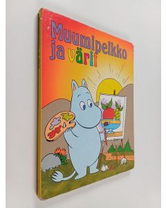 Kirjailijan Heidi Bruhn käytetty kirja Muumipeikko ja värit