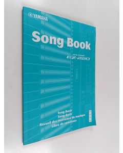 käytetty kirja Song book : Yamaha EZ-220