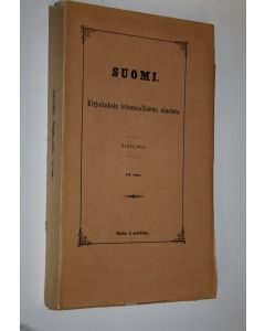 käytetty kirja Suomi : kirjoituksia isänmaallisista aineista (lukematon) : neljäs jakso , 14 osa