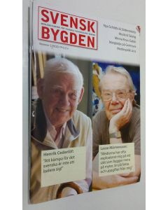 käytetty teos Svensk Bygden 1-4/2012 - organ för finlandssvenskt bildningsarbete