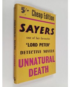 Kirjailijan Dorothy L. Sayers käytetty kirja Unnatural death