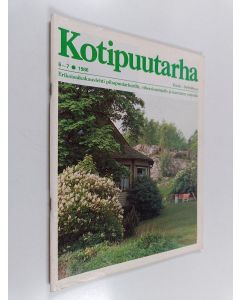 käytetty teos Kotipuutarha 6-7/1986