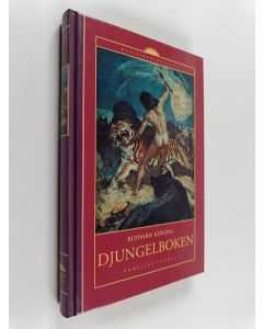 Kirjailijan Rudyard Kipling käytetty kirja Djungelboken