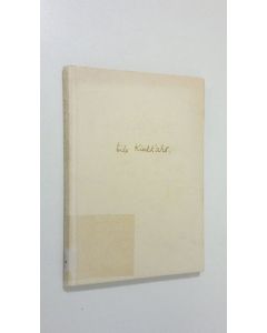 Kirjailijan Eila Kivikk'aho käytetty kirja Viuhkalaulu : runoja