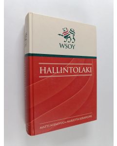 Kirjailijan Matti Niemivuo käytetty kirja Hallintolaki
