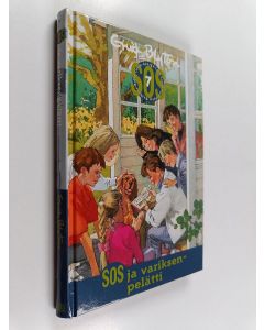 Kirjailijan Enid Blyton käytetty kirja SOS ja variksenpelätti