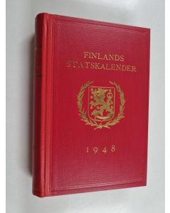 käytetty kirja Finlands statskalender 1948