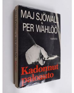 Kirjailijan Maj Sjöwall & Per Wahlöö käytetty kirja Kadonnut paloauto