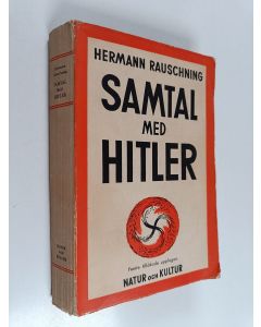 Kirjailijan Hermann Rauschning käytetty kirja Samtal med Hitler