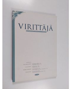 käytetty kirja Virittäjä 3/1995