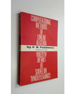 Kirjailijan V. N. Ym. Faddeeva käytetty kirja Computational Methods of Linear Algebra