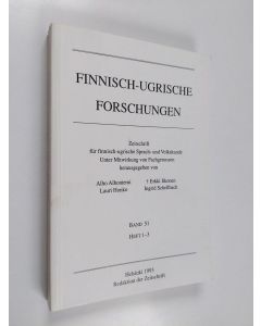 käytetty kirja Finnisch-ugrische Forschungen Band 51, Heft 1-3 : Zeitschrift für finnisch-ugrische Sprach- und Volkskunde Band 51, Heft 1-3