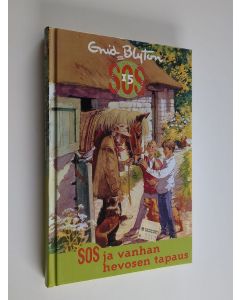 Kirjailijan Enid Blyton käytetty kirja SOS ja vanhan hevosen tapaus