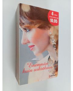 Kirjailijan Penny Jordan & Miranda Lee ym. käytetty kirja Enemmän kuin uskotkaan ; Isä, Tuntematon ; Kartano järven rannalla ; Vain rakkaus on tärkeää ; Prinsessan oppivuodet (yhteisnide)