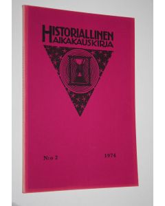 käytetty kirja Historiallinen aikakauskirja nro 2/1974
