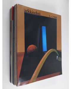 käytetty kirja Arkkitehti vuosikerta 1-8/1988