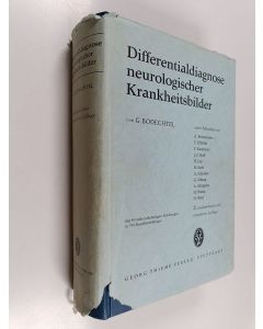 Kirjailijan G. Bodechtel käytetty kirja Differentialdiagnose neurologischer Krankheitsbilder