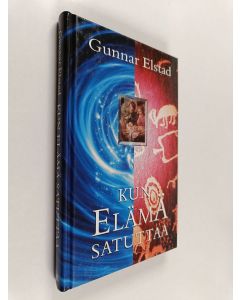 Kirjailijan Gunnar Elstad käytetty kirja Kun elämä satuttaa