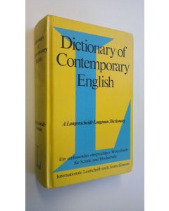 käytetty kirja Dictionary of contemporary English